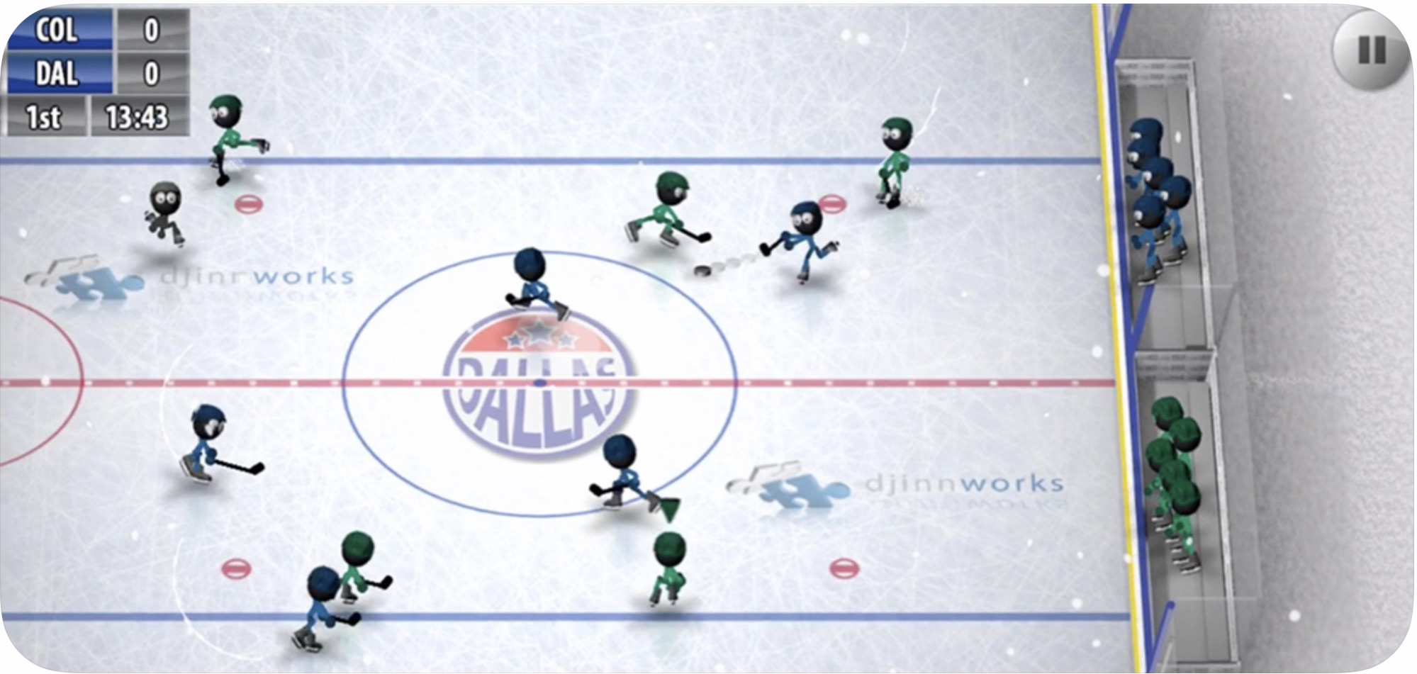 stickman hockey action