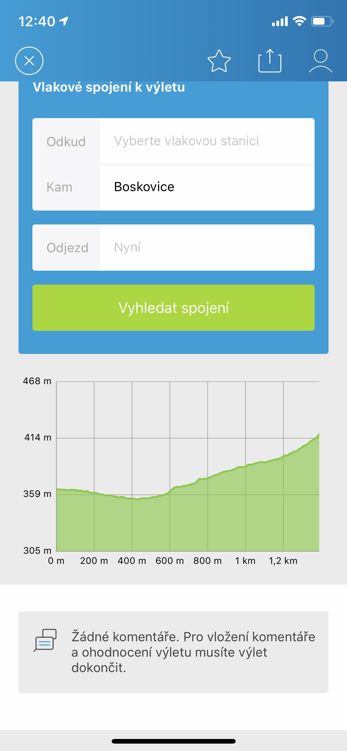 train connection search