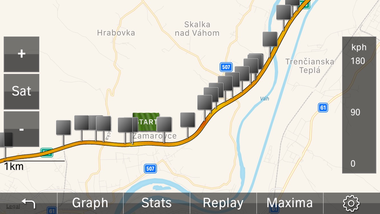 vehicle route map overview