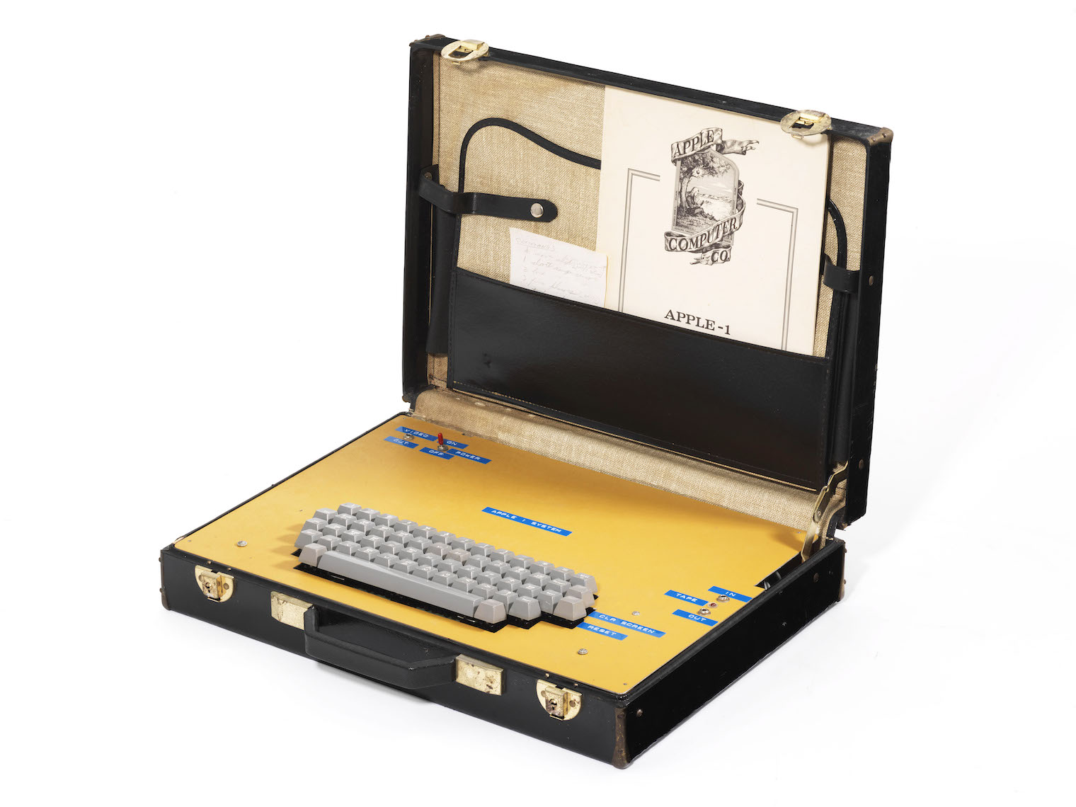 vintage computer in briefcase