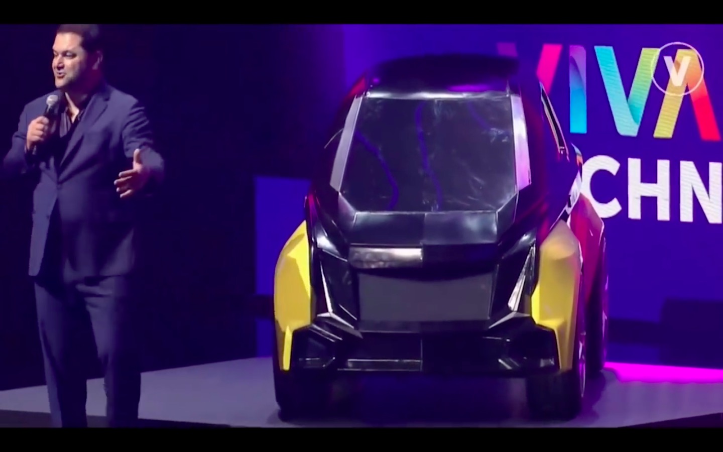 viva technology car front view