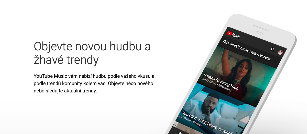 youtube music trending content