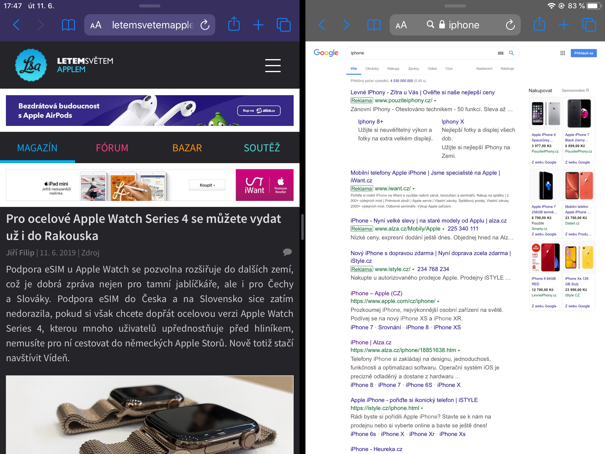 apple watch series 4 website