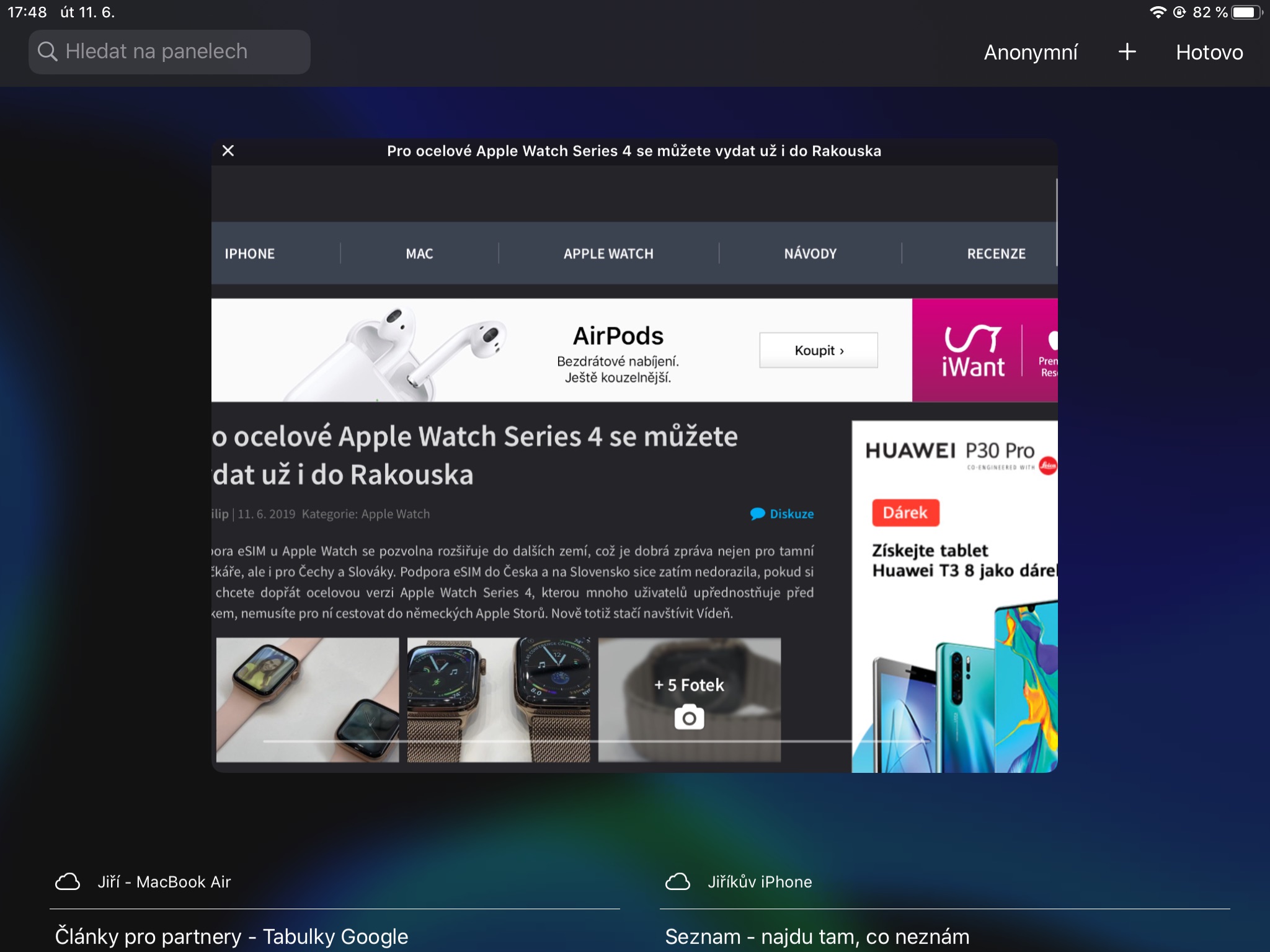 apple watch website preview