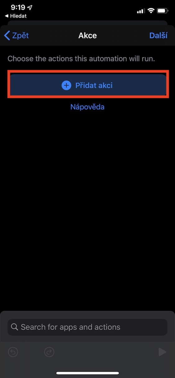 automatizace_ios13_zkratky6 automatizace_ios13_zkratky6
