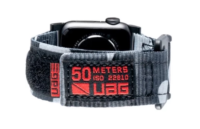 black watch band back view