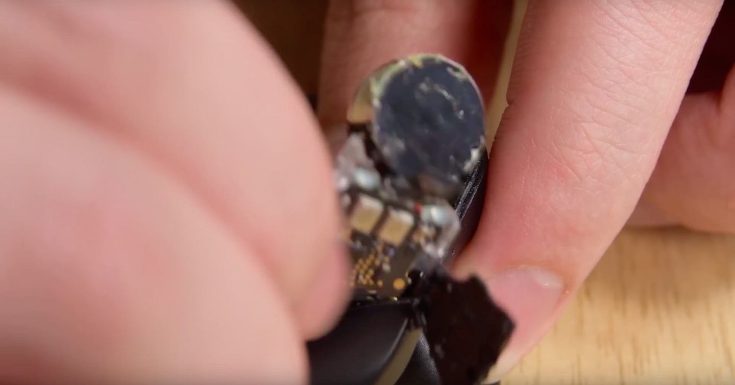 close up electronic circuit