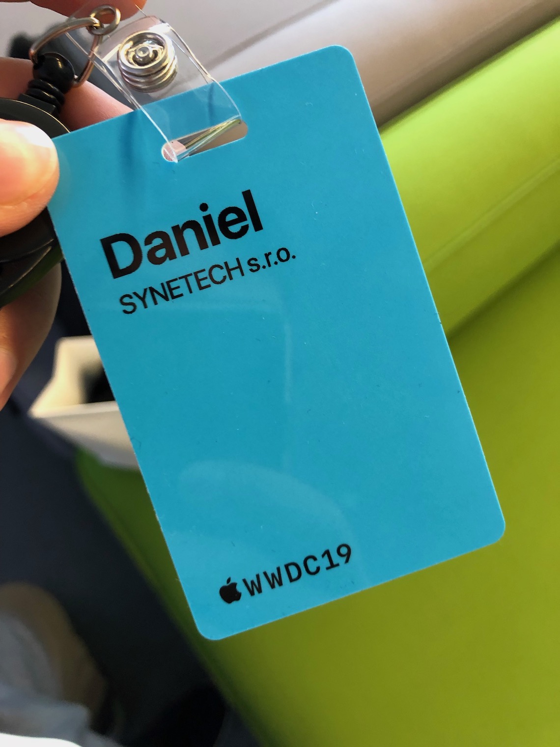 conference name badge