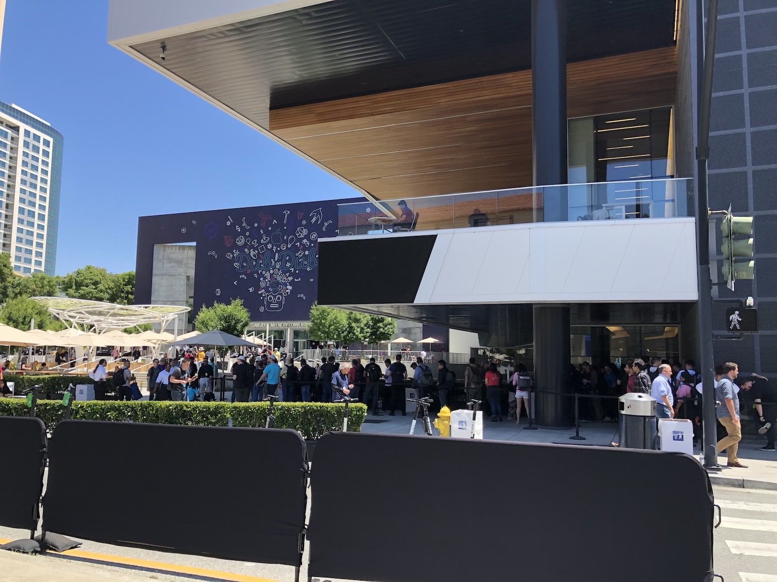 convention center exterior view