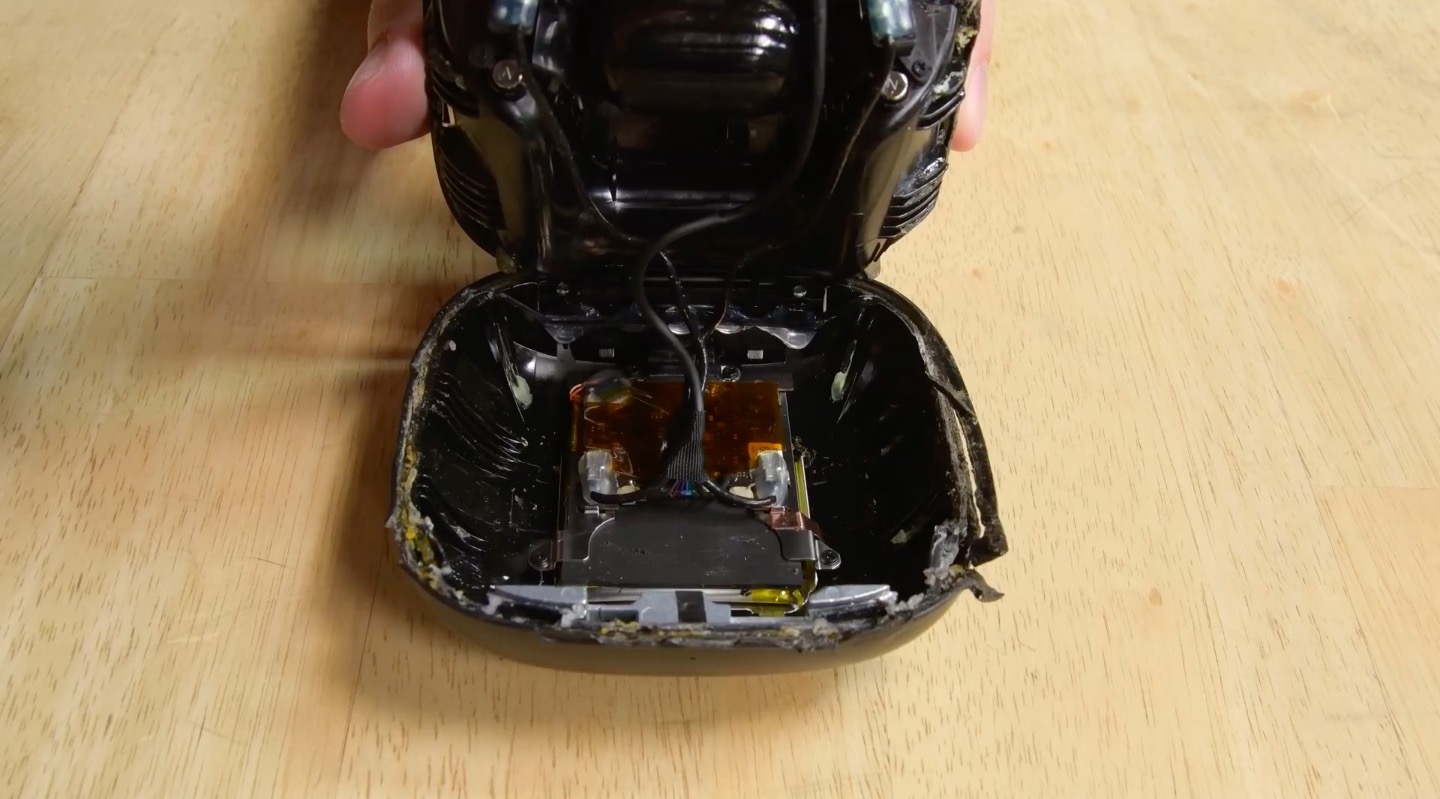 inside view of device