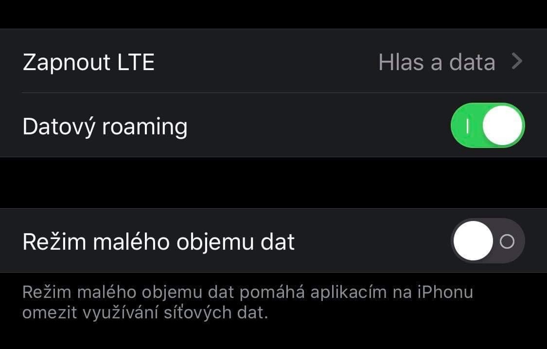 iphone settings screen