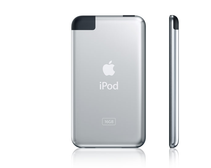 ipod touch back and side view