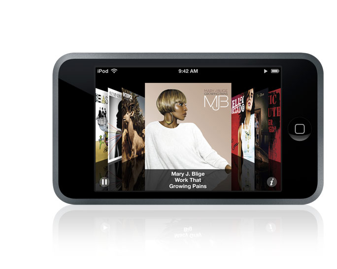 ipod touch music interface