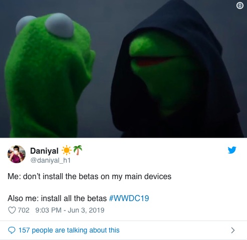 kermit meme wwdc19