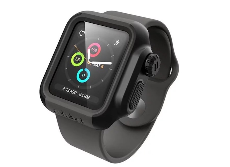 smartwatch with gray band