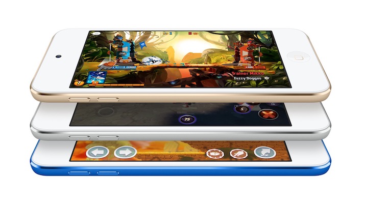 stacked ipods gaming