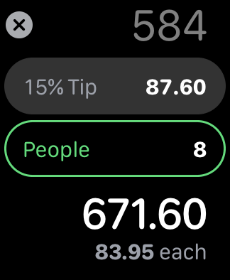 tip calculator multiple people