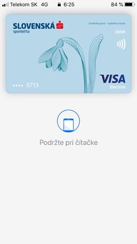 visa electron card display