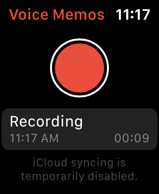 voice memos recording