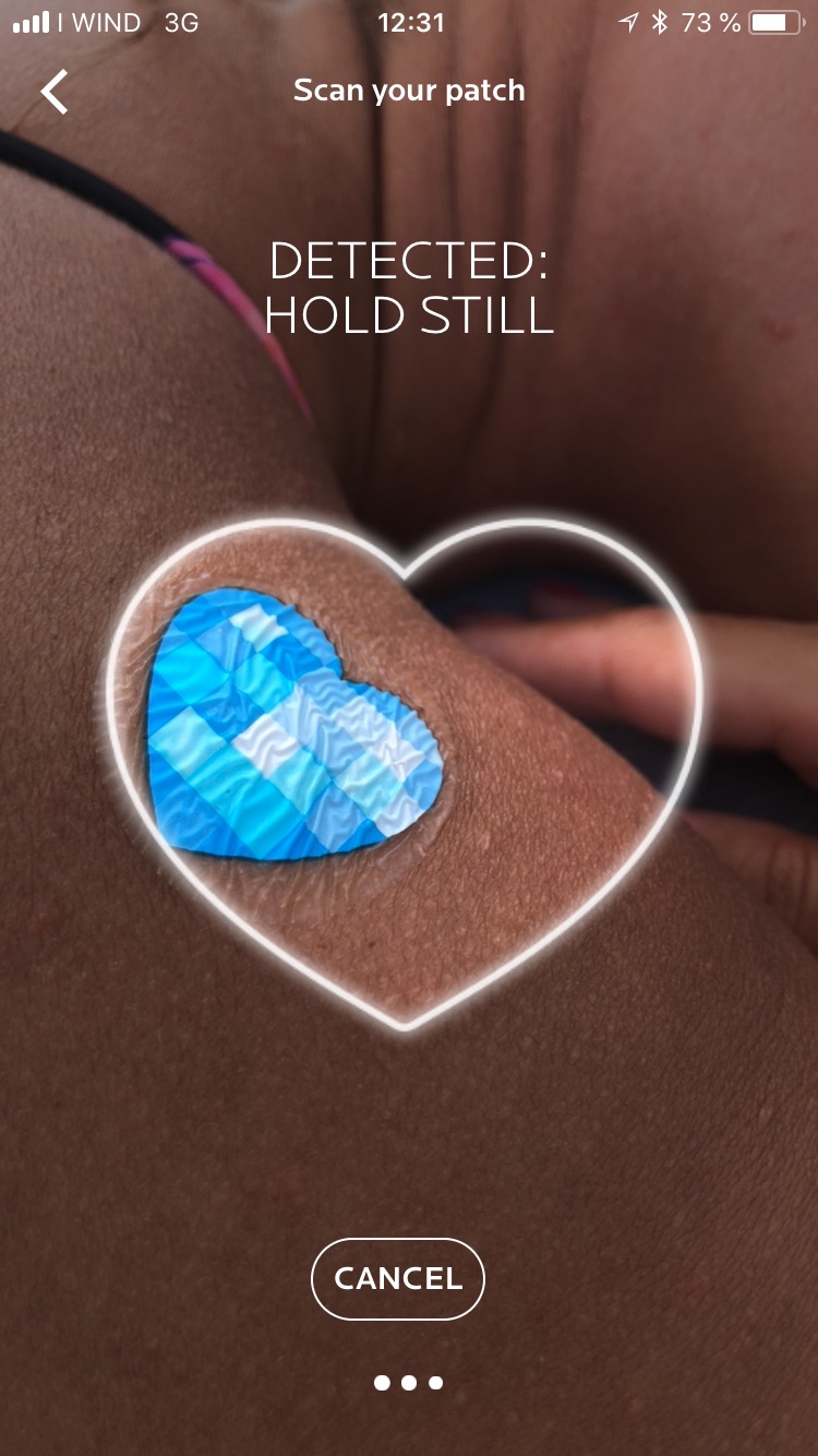 MyUV Patch scanovani