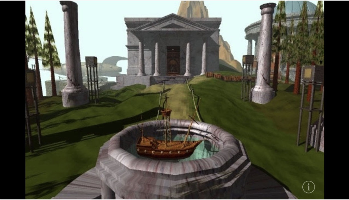 Myst iOS screenshot hry