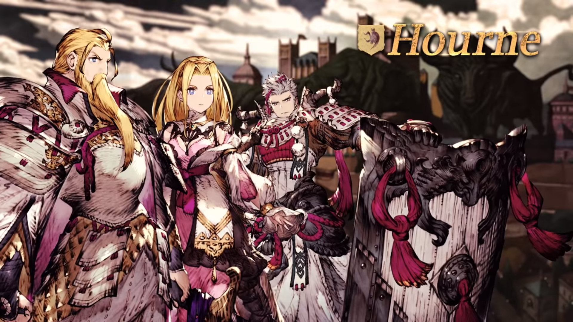 anime style fantasy characters