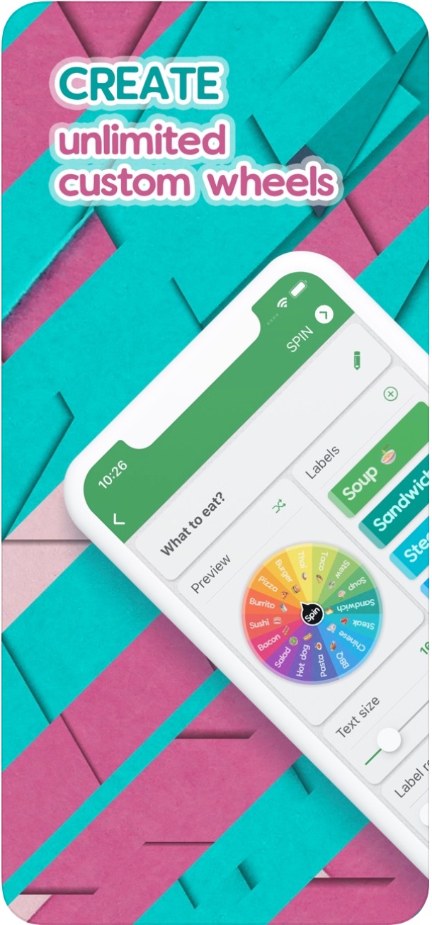 create custom wheels app