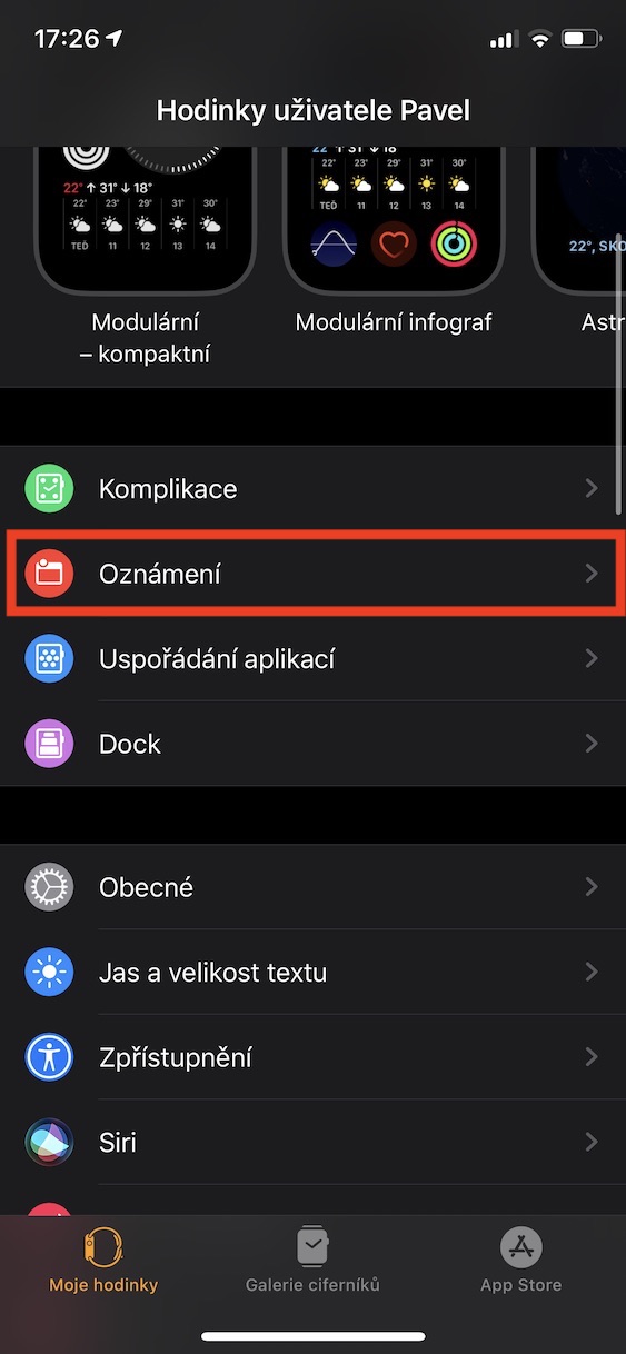 indikator_oznameni_apple_Watch2 apple watch indikator oznameni vypnout