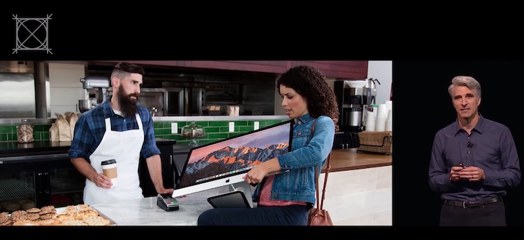 large screen payment