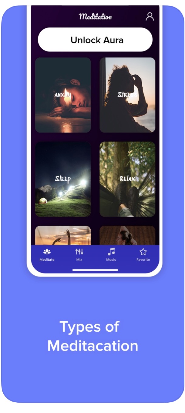 meditation app types