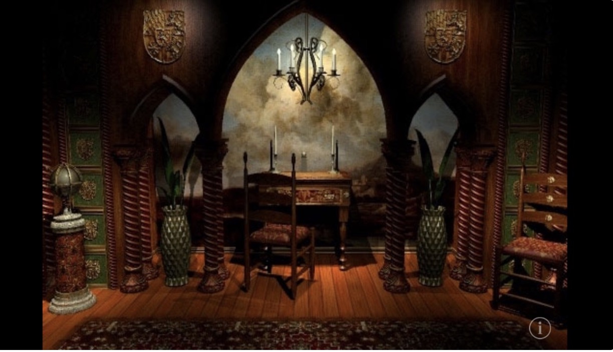 Myst iOS screenshot hry