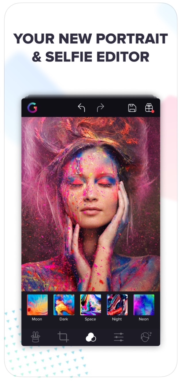 portrait selfie editor app