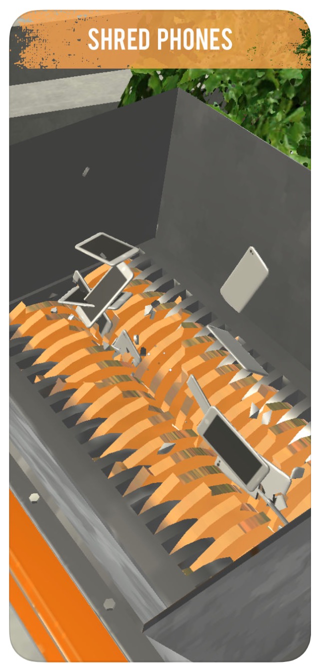 shred phones gameplay