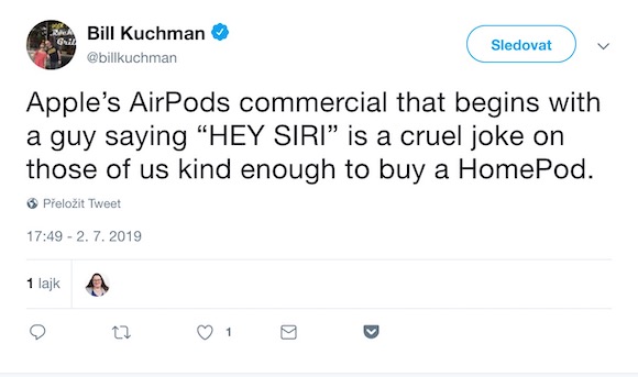 tweet airpods commercial