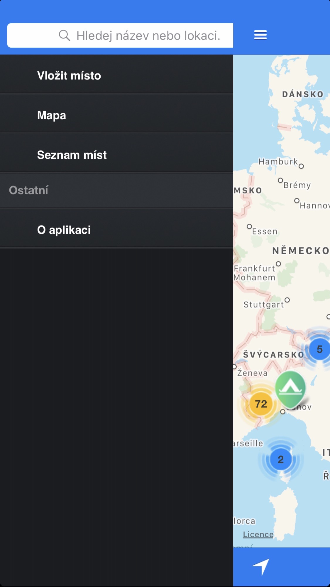 zapadluj 2 Screenshot z aplikace Zapadluj