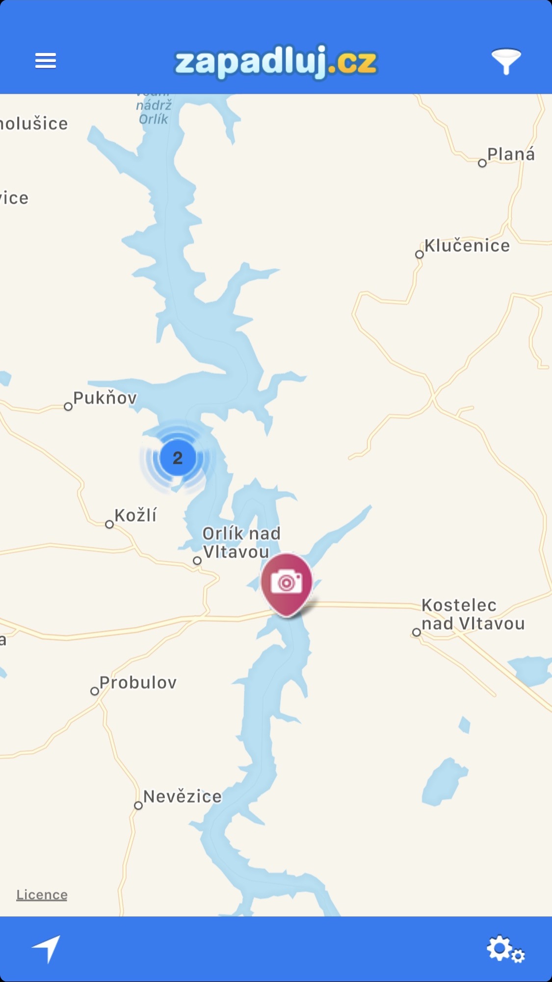 zapadluj 9 Screenshot z aplikace Zapadluj