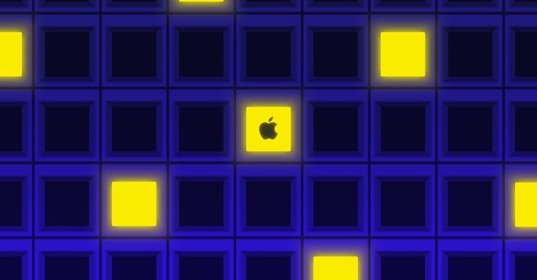 Grafika prodejna Apple Japonsko