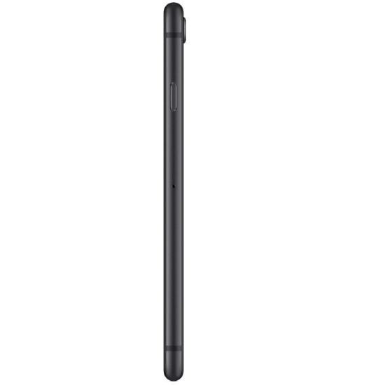 black smartphone side view