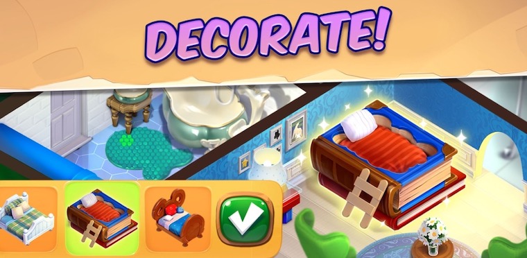 decorate game feature