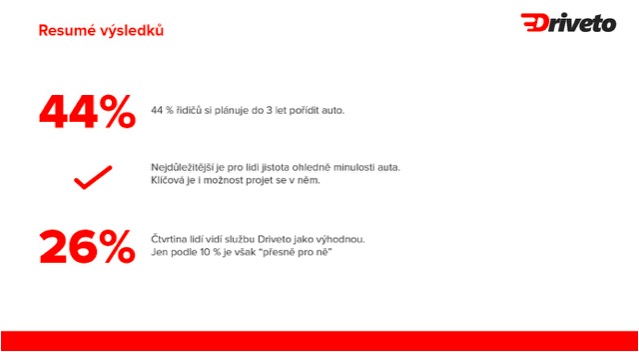 driveto survey results summary