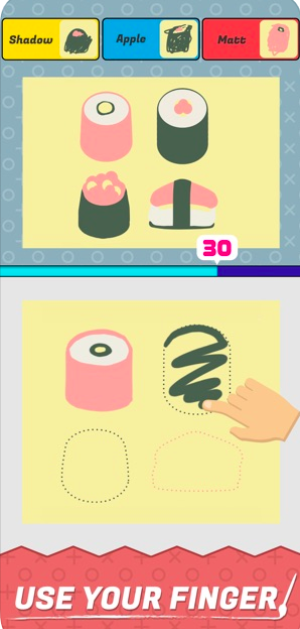 game sushi painting