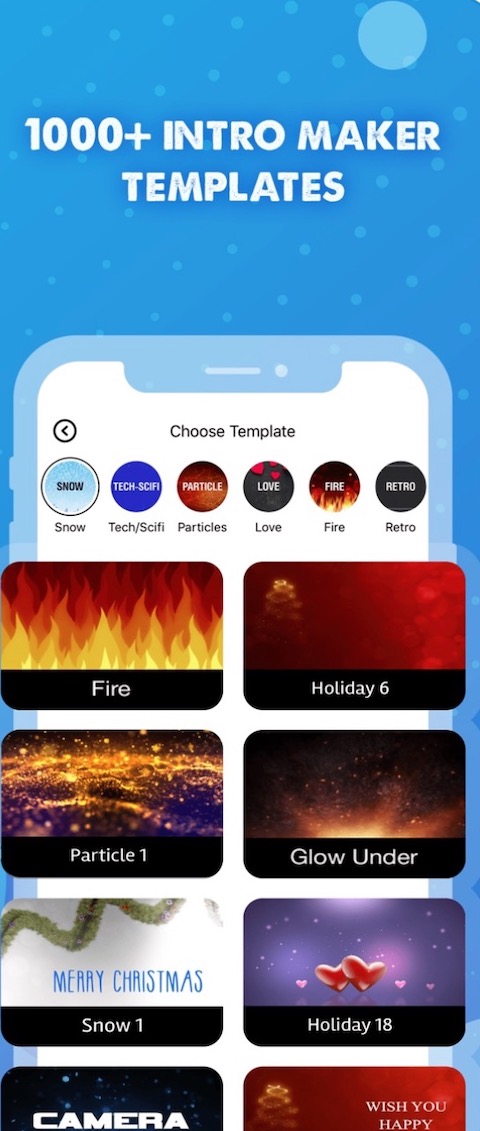 intro maker templates