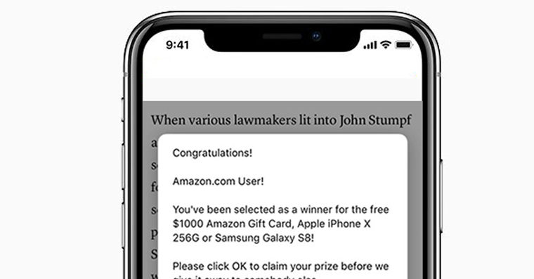 iphone Vyskakovaci okna fb