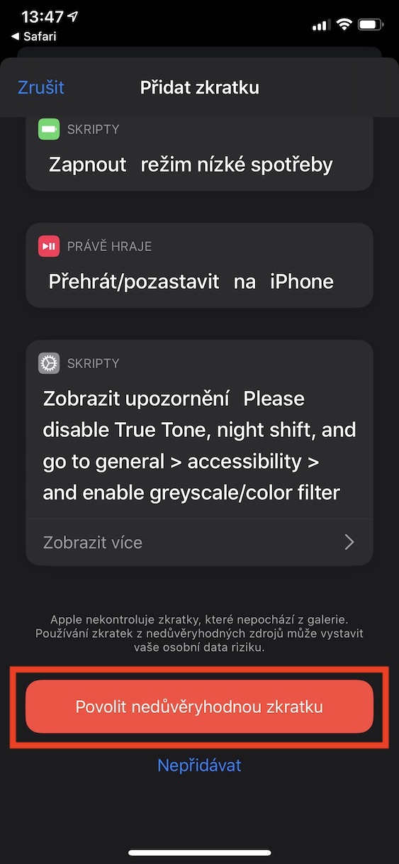 kde_Stahnout_zkratky_ios13_4 kde stáhnout a jak nastavit zkratky v ios 13