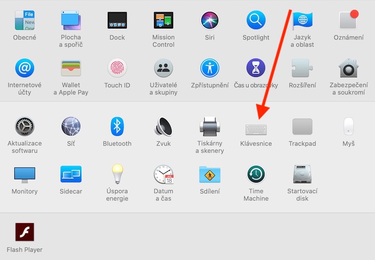 mac system preferences keyboard