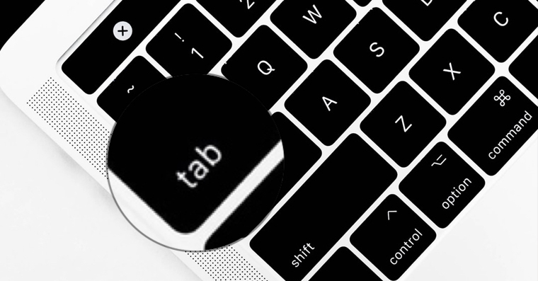 mac_klavesa_tab_fb macbook klávesa tab