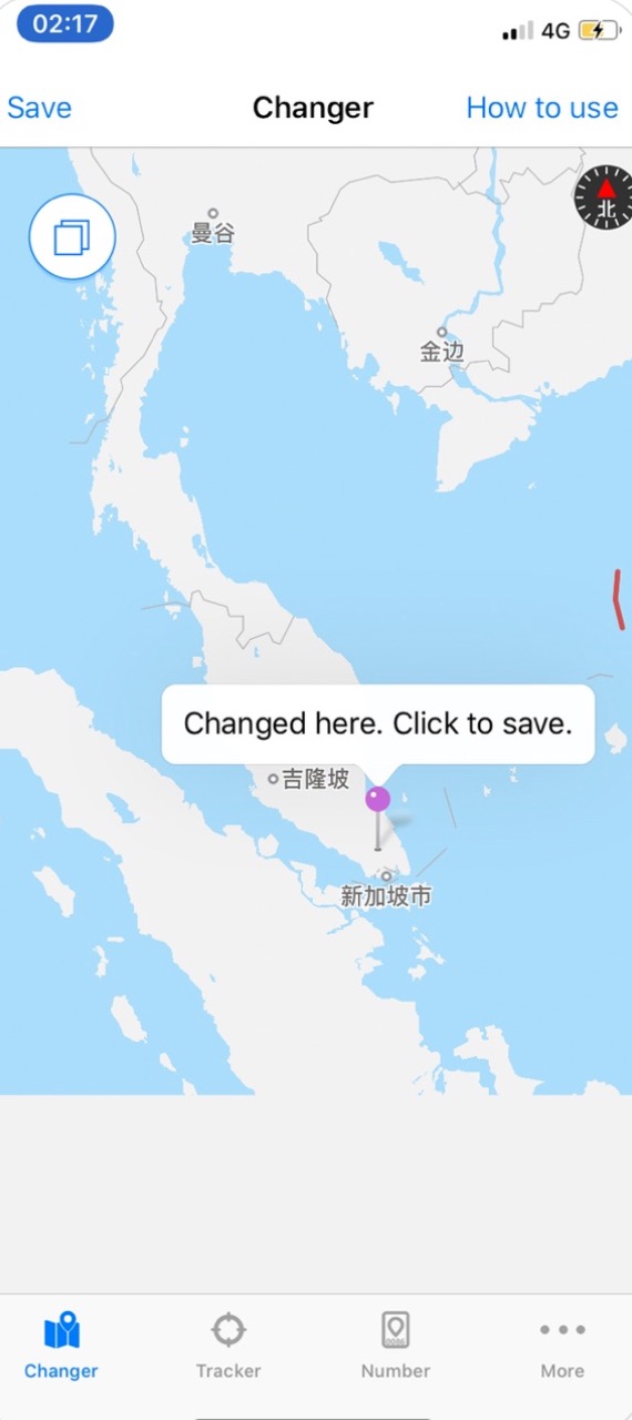 map location changer