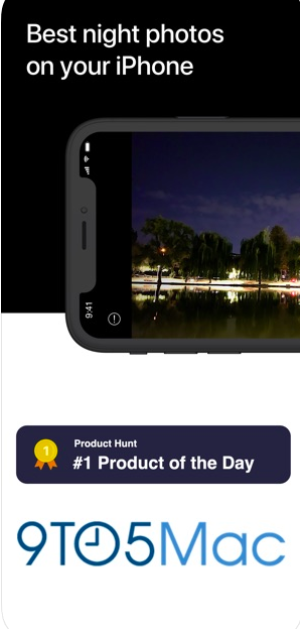night photo iphone app