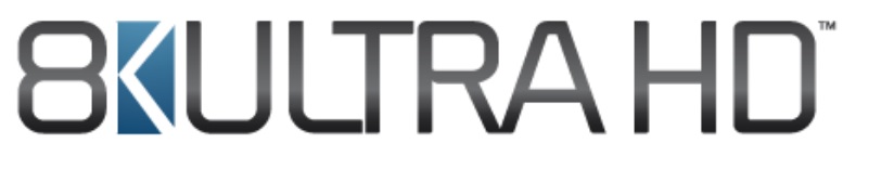 8k ultra hd logo