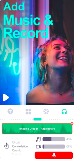 add music record app